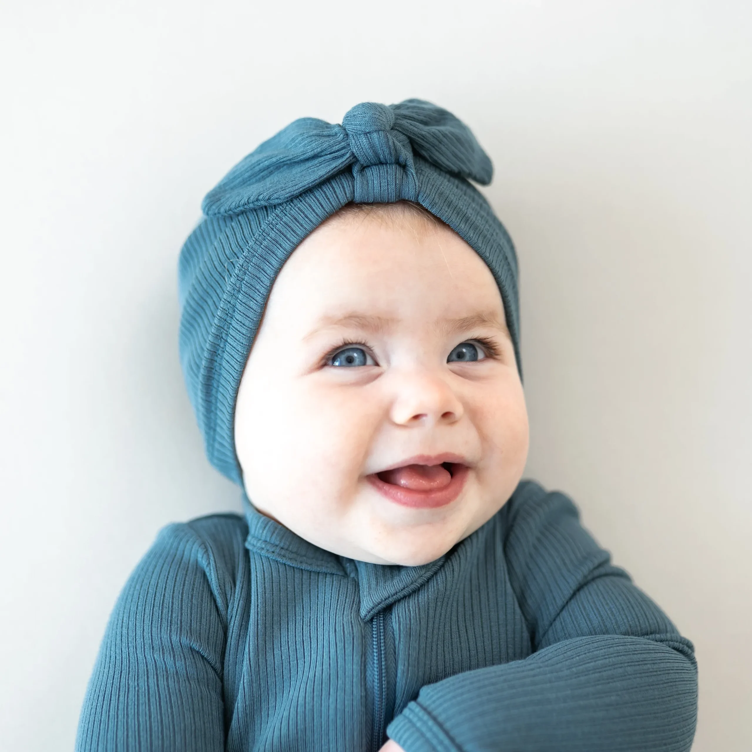 Discount Kyte Baby Ribbed Headwrap in Atlantic