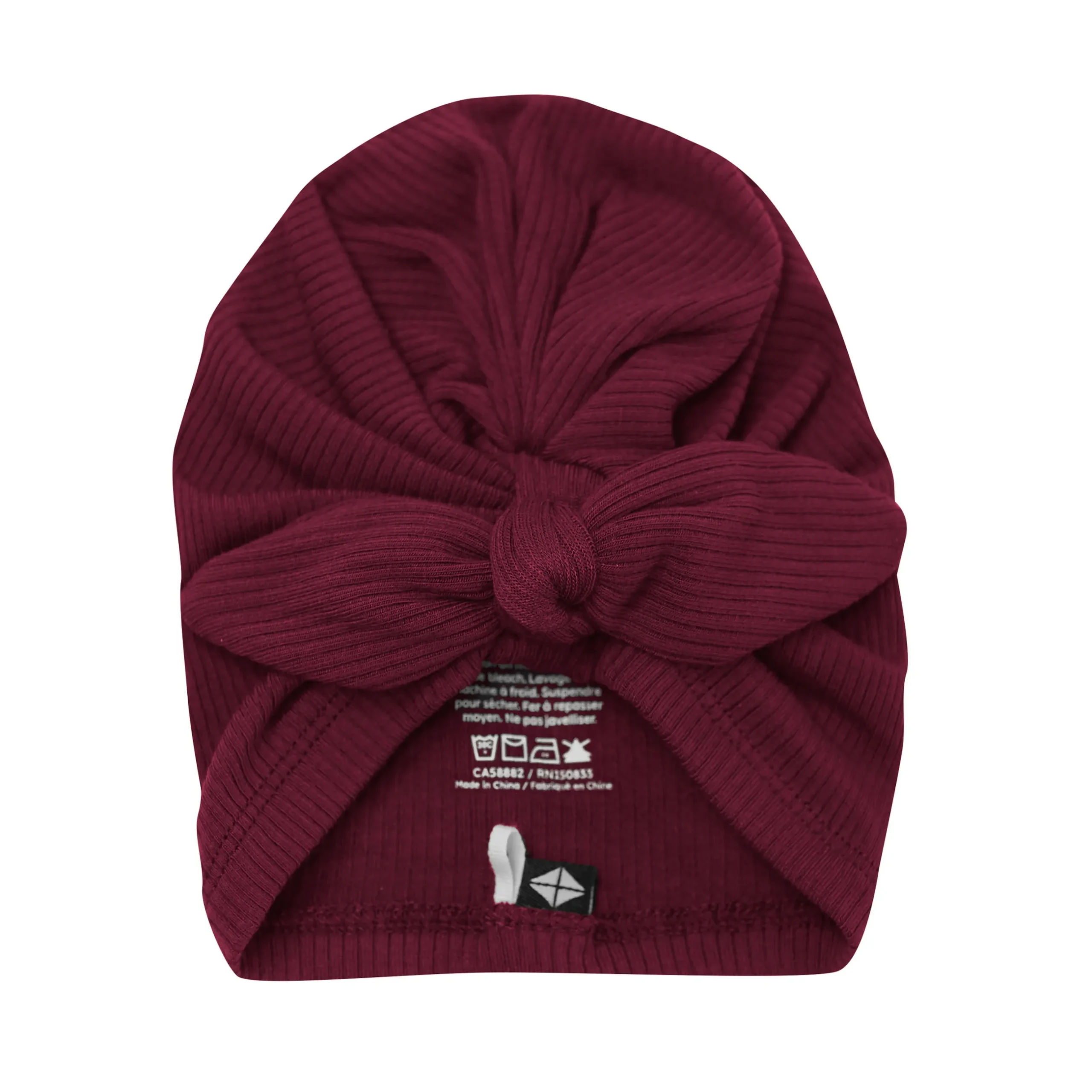Discount Kyte Baby Ribbed Headwrap in Burgundy