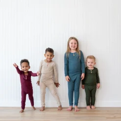 Sale Kyte Baby Ribbed Henley Set in Atlantic