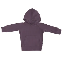 Best Kyte Baby Ribbed Hoodie in Currant