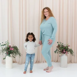 Clearance Kyte Baby Ribbed Hoodie in Oat