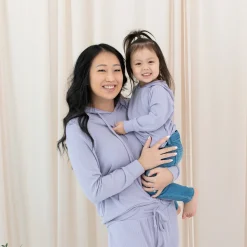 Online Kyte Baby Ribbed Hoodie in Taro