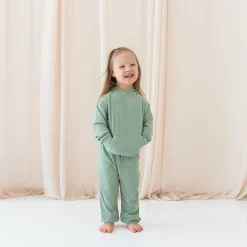 Online Kyte Baby Ribbed Jogger Pant in Thyme