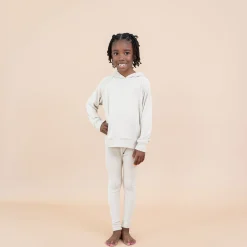 New Kyte Baby Ribbed Leggings in Bisque