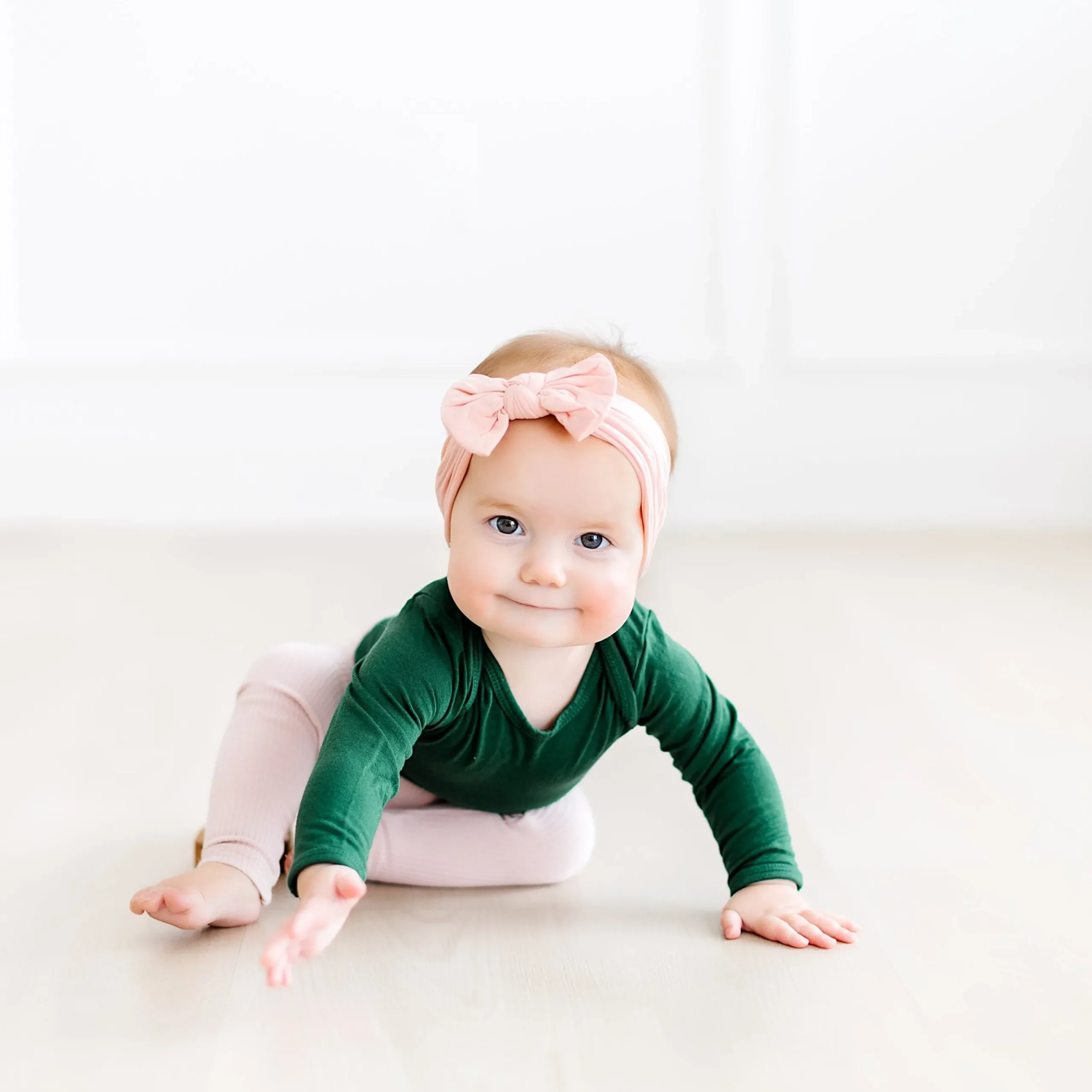 Clearance Kyte Baby Ribbed Leggings in Blush