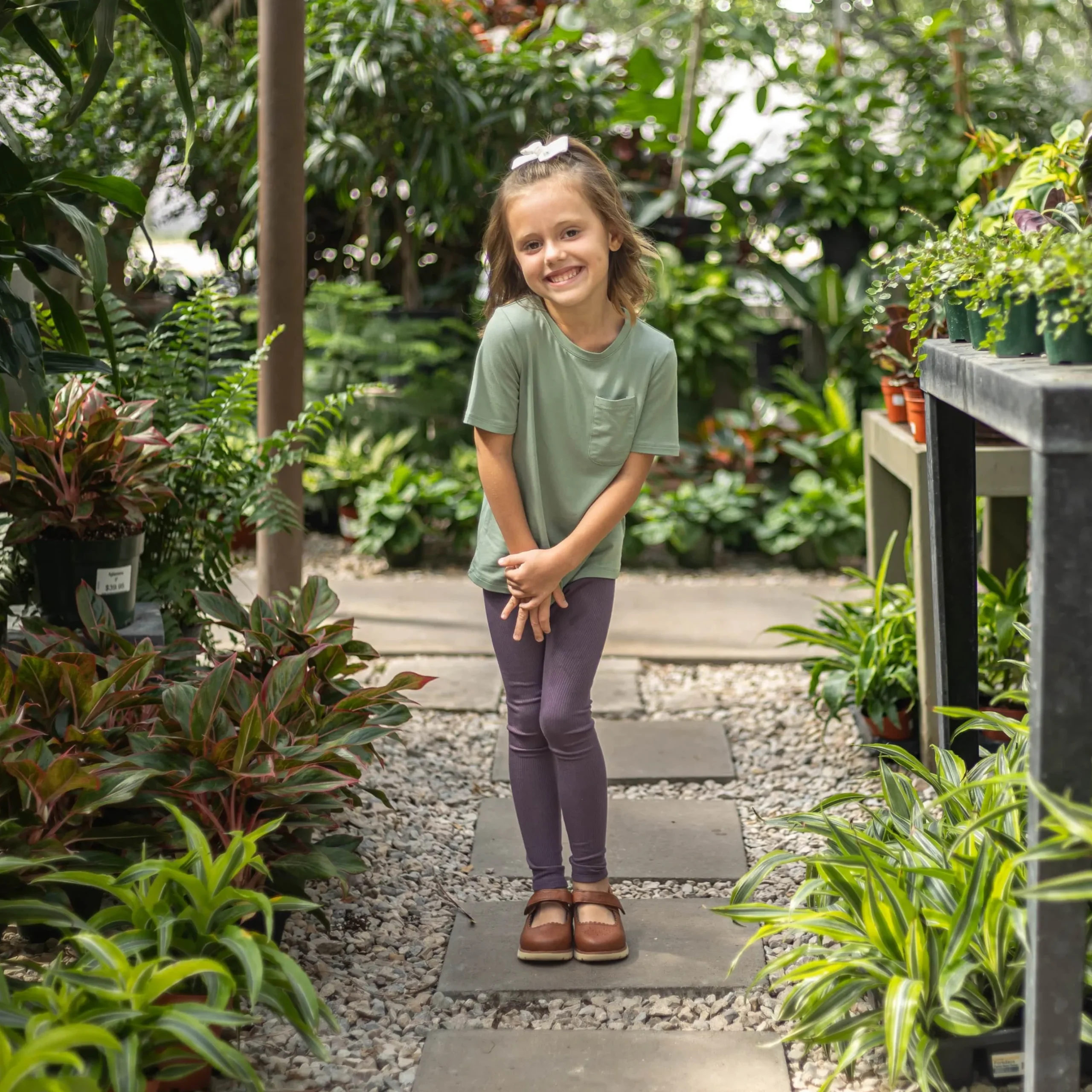 Online Kyte Baby Ribbed Leggings in Currant