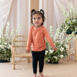Sale Kyte Baby Ribbed Leggings in Midnight