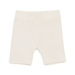 Outlet Kyte Baby Ribbed Toddler Biker Shorts in Oat