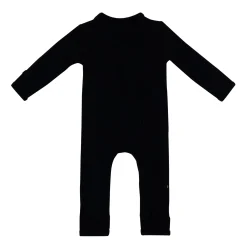 Online Kyte Baby Ribbed Zipper Romper in Midnight