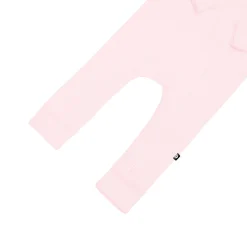 Outlet Kyte Baby Ribbed Zipper Romper in Sakura