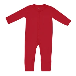 Sale Kyte Baby Romper in Cardinal
