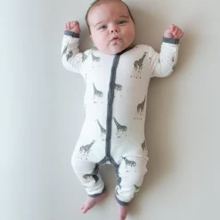 Sale Kyte Baby Romper in Giraffe