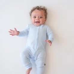 Hot Kyte Baby Romper in Mist