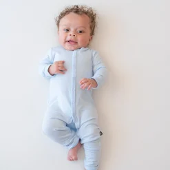 Hot Kyte Baby Romper in Mist
