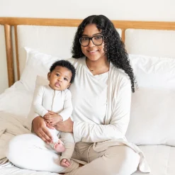 New Kyte Baby Romper in Oat