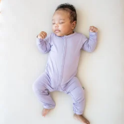 Hot Kyte Baby Romper in Taro