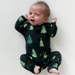 Clearance Kyte Baby Romper in Twinkle Tree