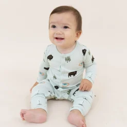 Hot Kyte Baby Romper in Yellowstone