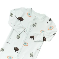 Hot Kyte Baby Romper in Yellowstone