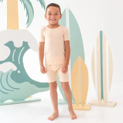 Discount Kyte Baby Short Sleeve Pajamas in Canyon