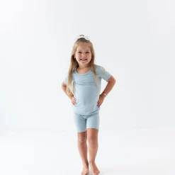 Sale Kyte Baby Short Sleeve Pajamas in Fog