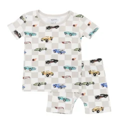New Kyte Baby Short Sleeve Pajamas in Fast and Fierce