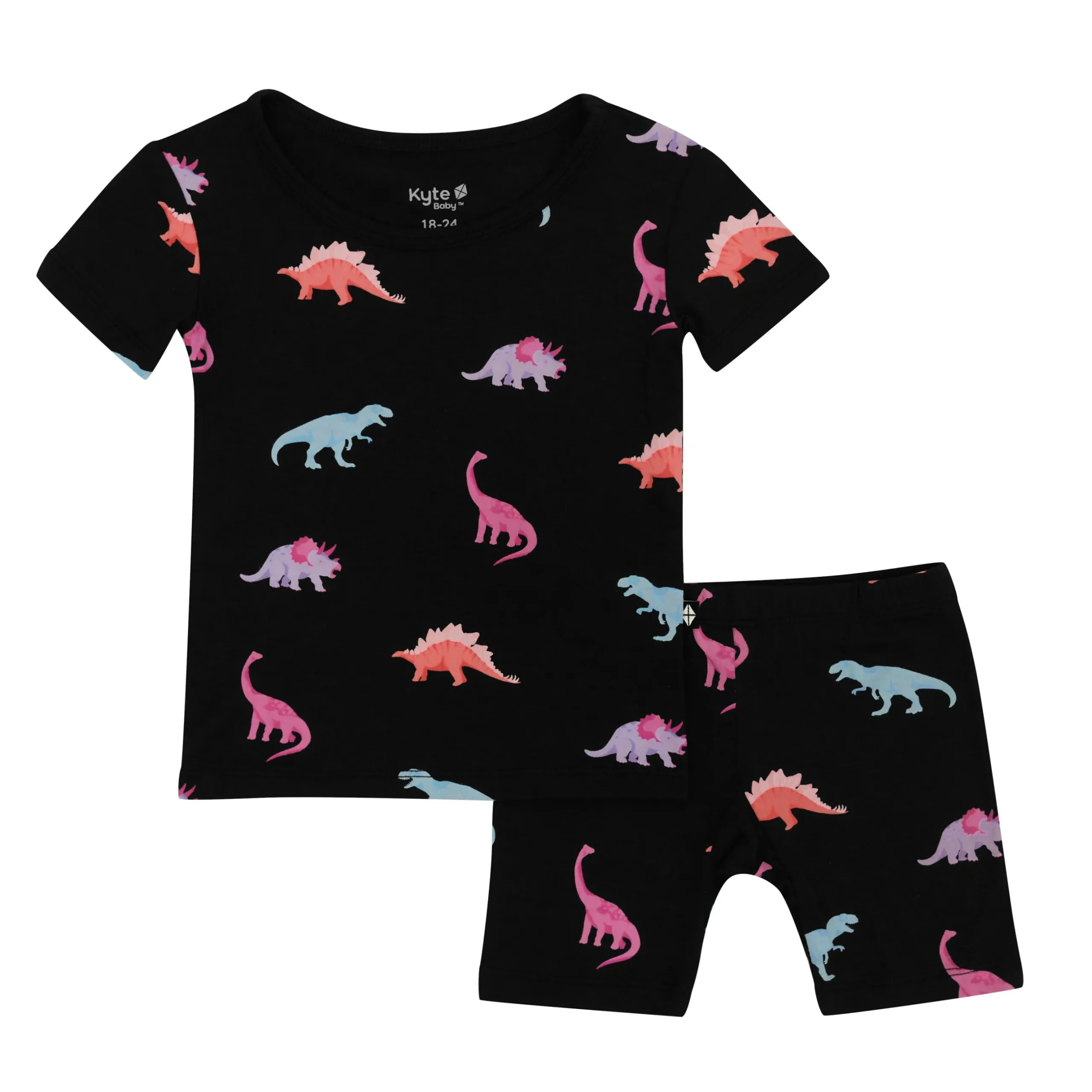 Sale Kyte Baby Short Sleeve Pajamas in Midnight Roar
