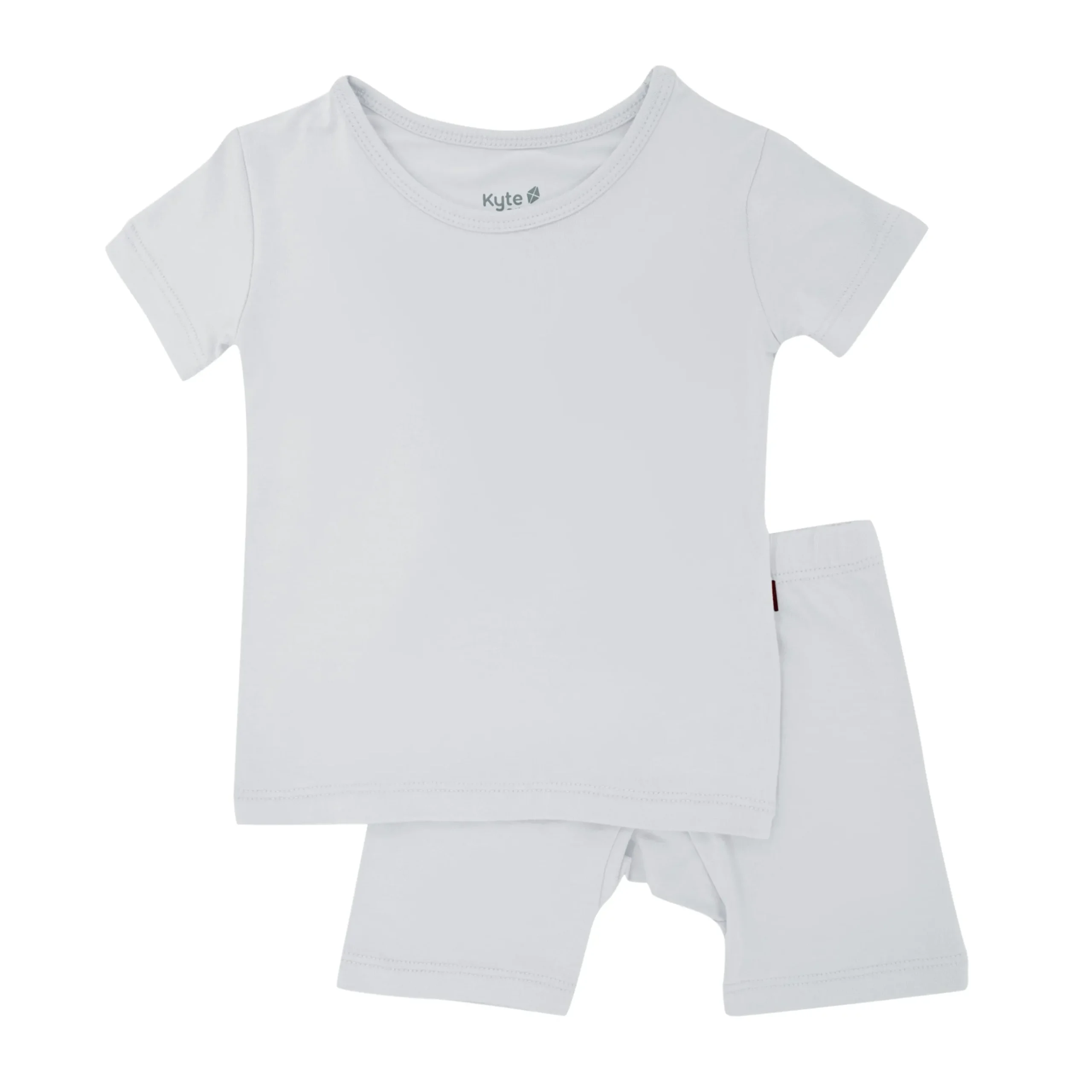 Hot Kyte Baby Short Sleeve Pajamas in Storm
