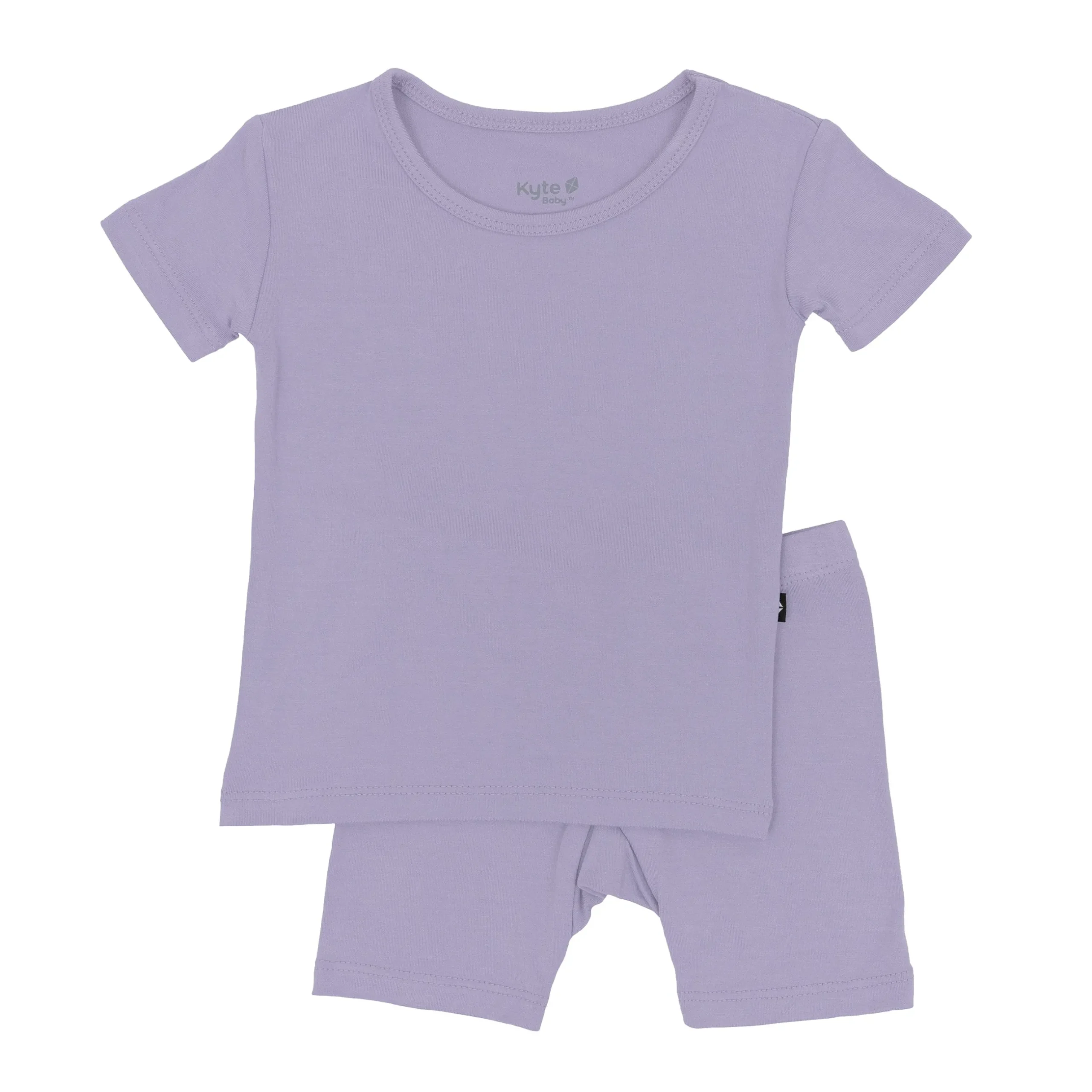 Outlet Kyte Baby Short Sleeve Pajamas in Taro