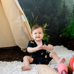 Online Kyte Baby Short Sleeve Pajamas in Under the Stars