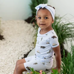 New Kyte Baby Short Sleeve Pajamas in Yosemite