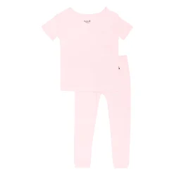 Online Kyte Baby Short Sleeve with Pants Pajamas in Sakura