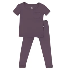Best Kyte Baby Short Sleeve with Pants Pajamas in Currant