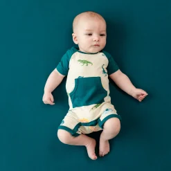 Sale Kyte Baby Shortall in Ecru Roar