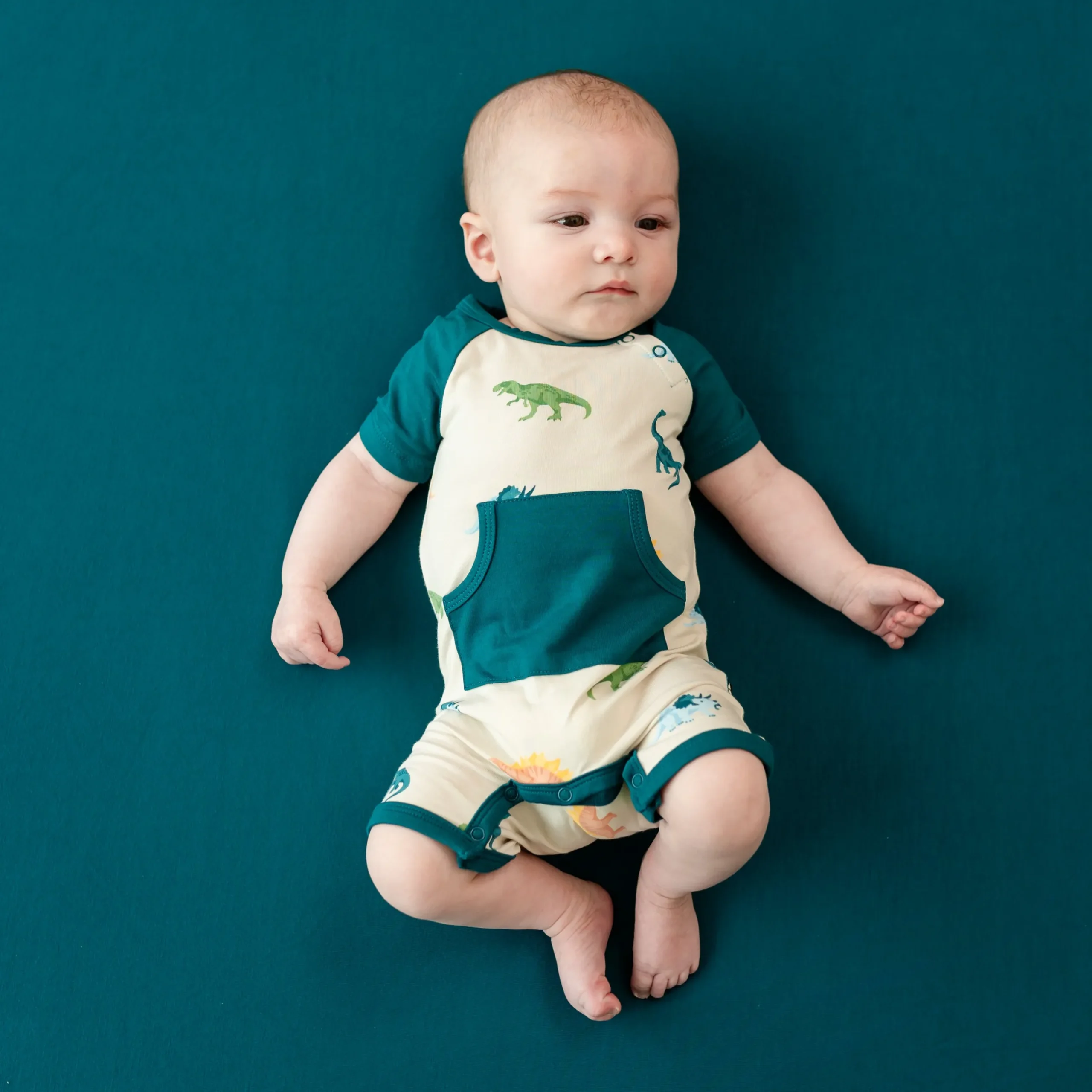 Sale Kyte Baby Shortall in Ecru Roar