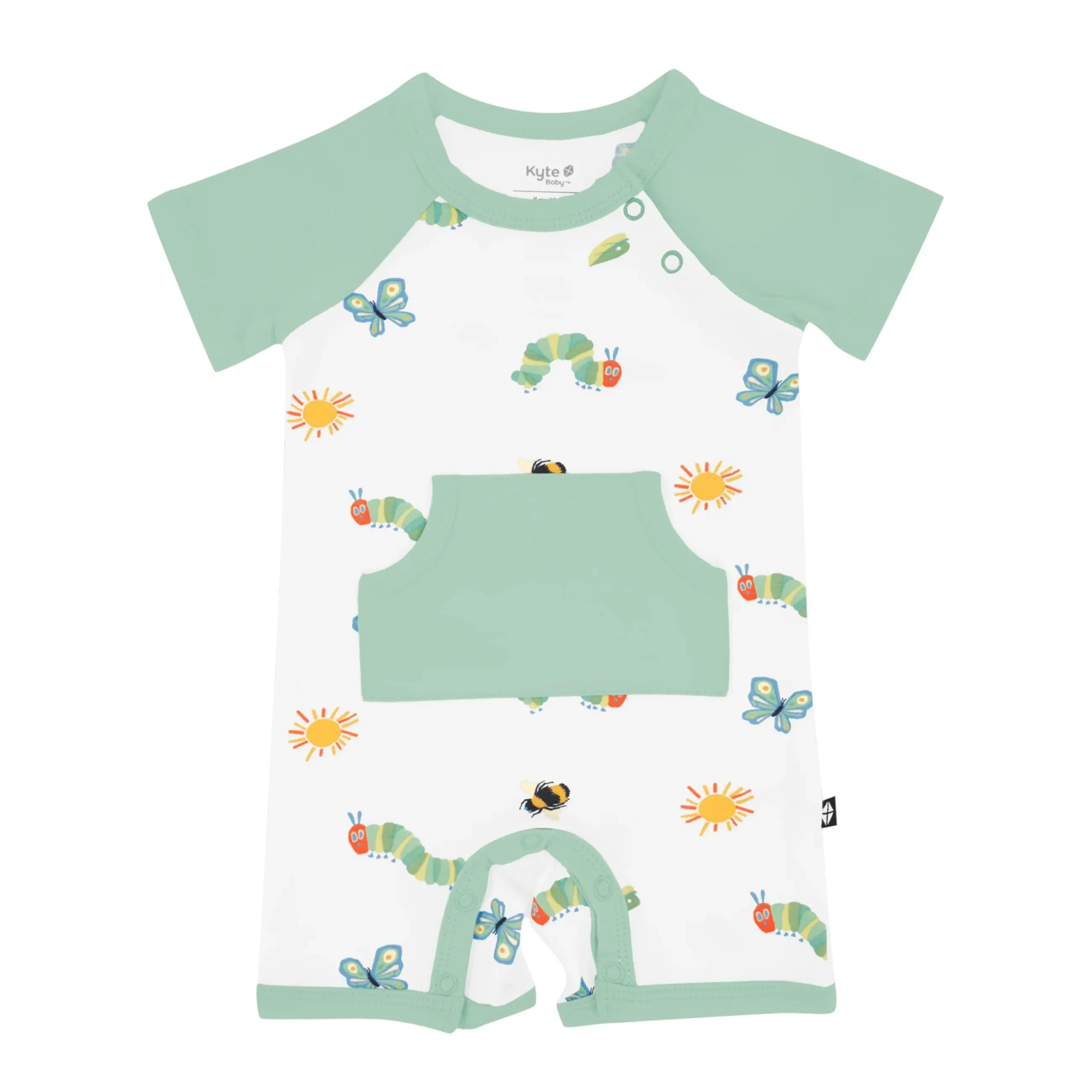 Best Kyte Baby Shortall in The Very Hungry Caterpillar™ and Friends