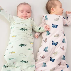 Online Kyte Baby Sleep Bag in 1.0 Blush Butterfly