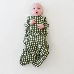 Best Kyte Baby Sleep Bag in 1.0 Gingham Fir