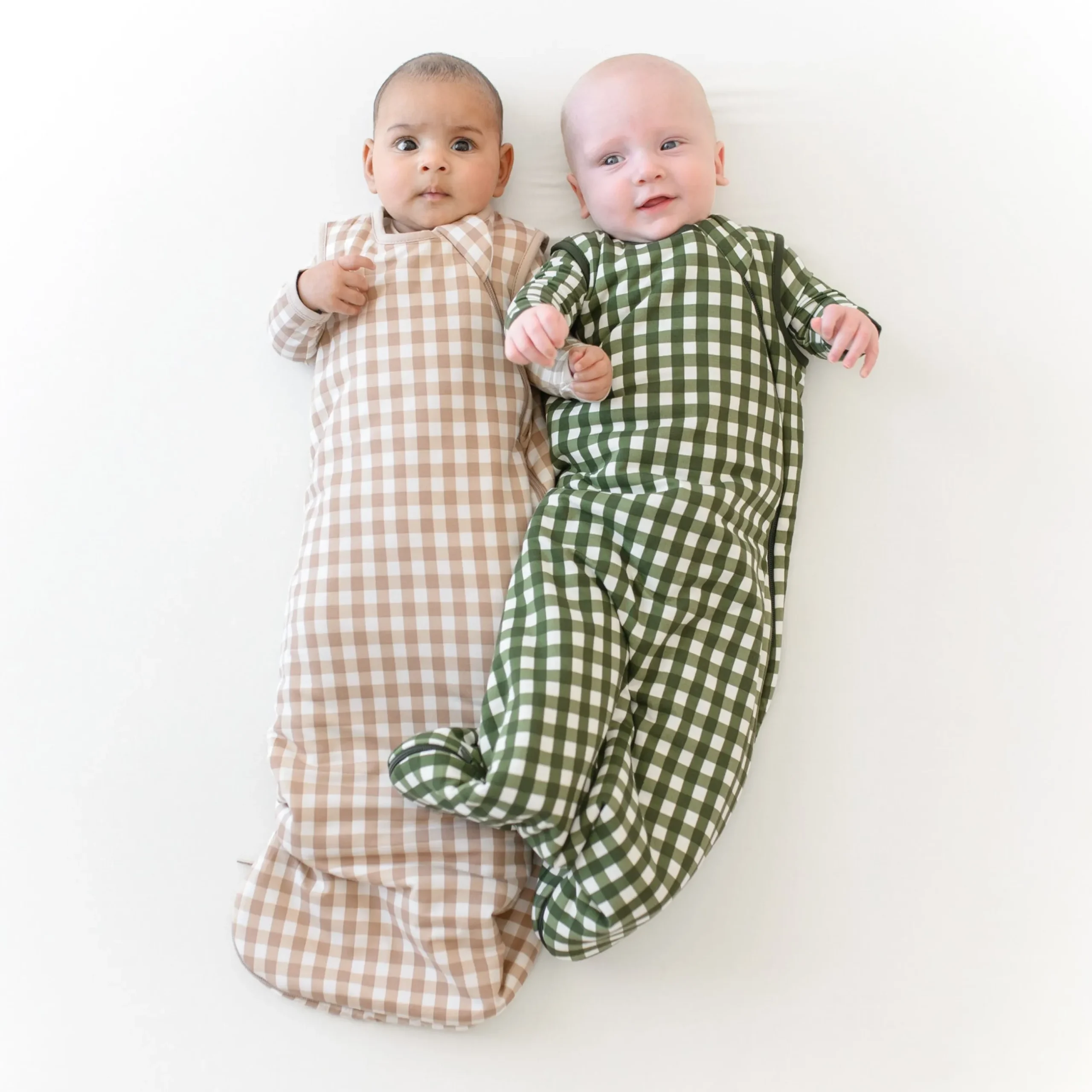 Best Kyte Baby Sleep Bag in 1.0 Gingham Fir