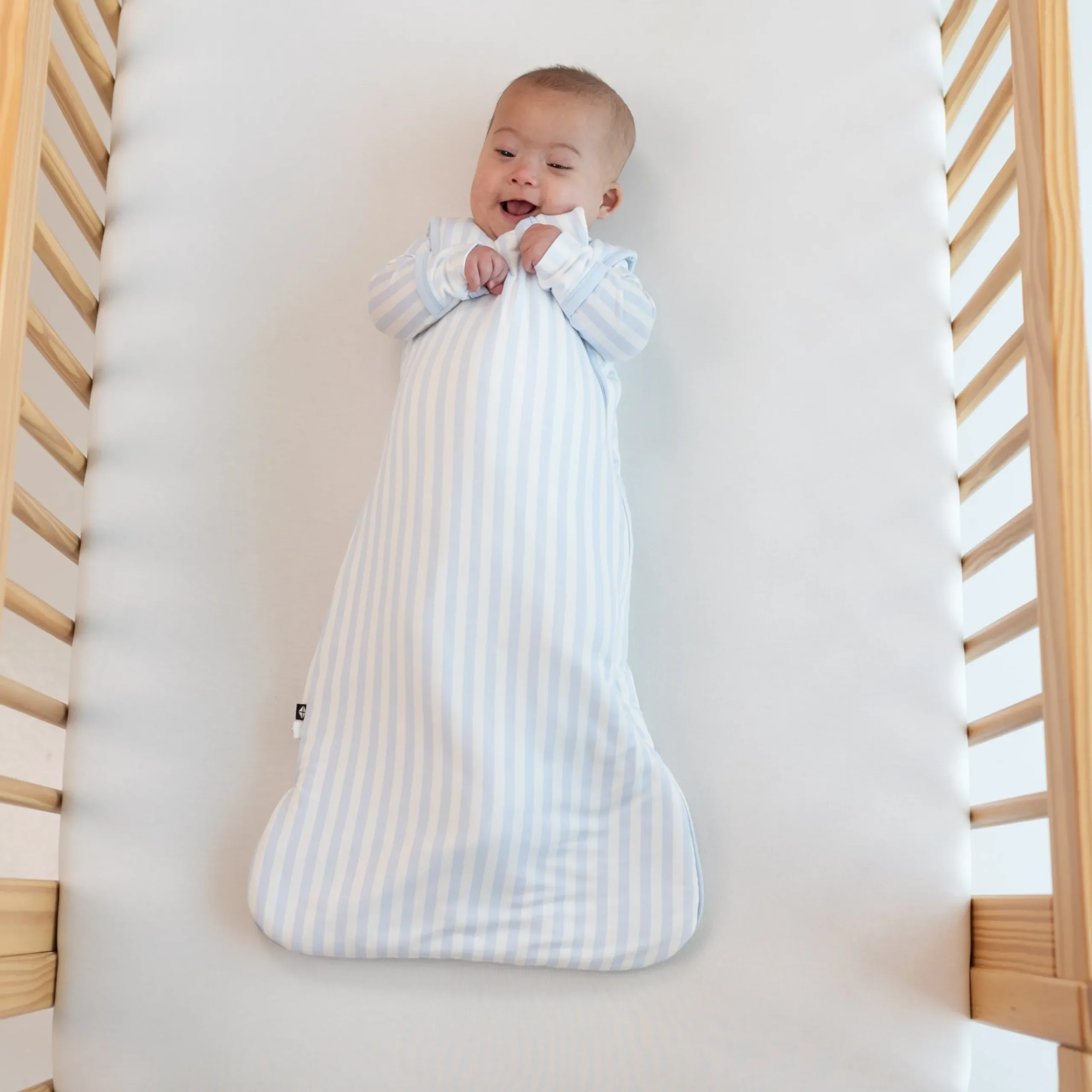 New Kyte Baby Sleep Bag in 1.0 Small Mist Stripe