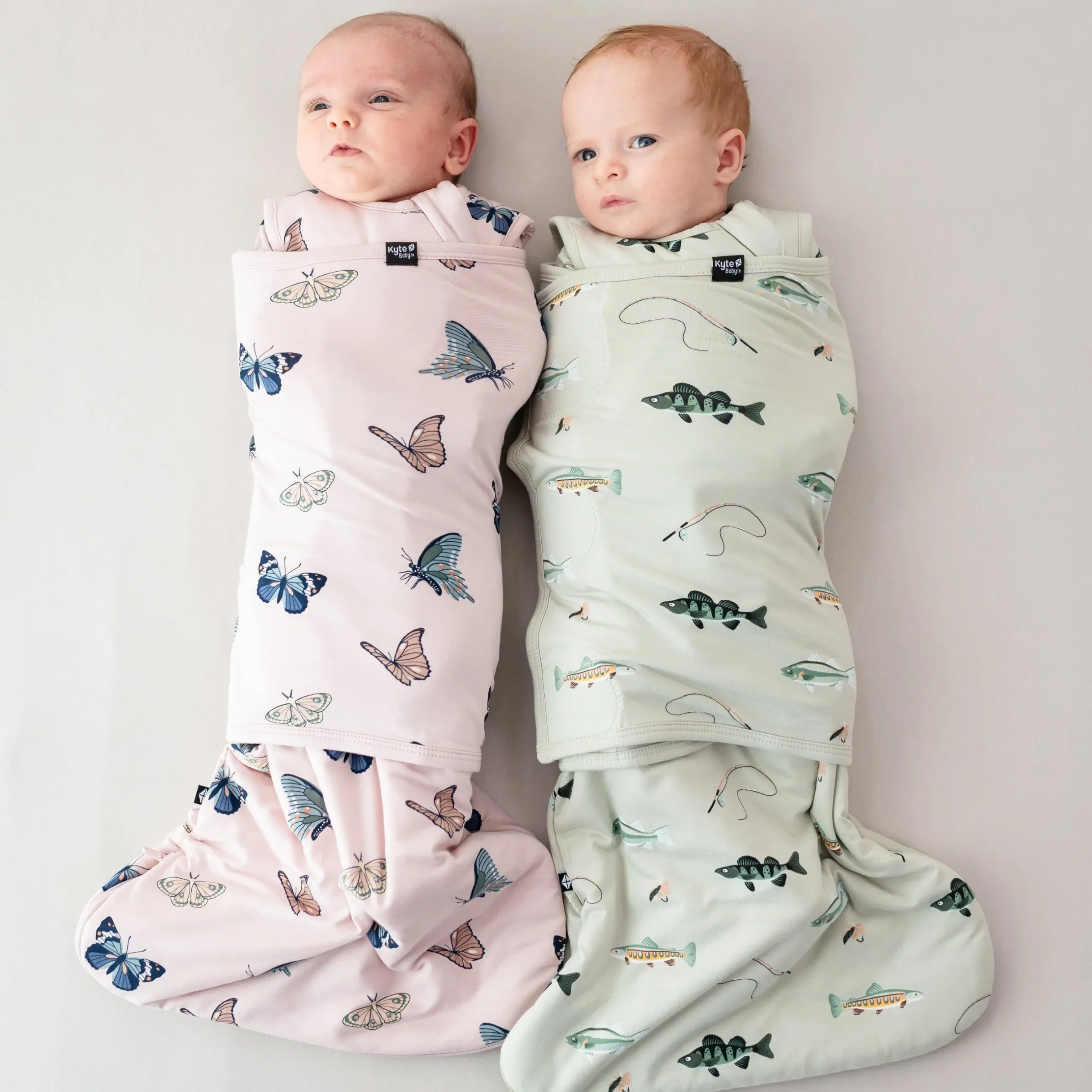 Outlet Kyte Baby Sleep Bag Swaddler in 1.0 Blush Butterfly