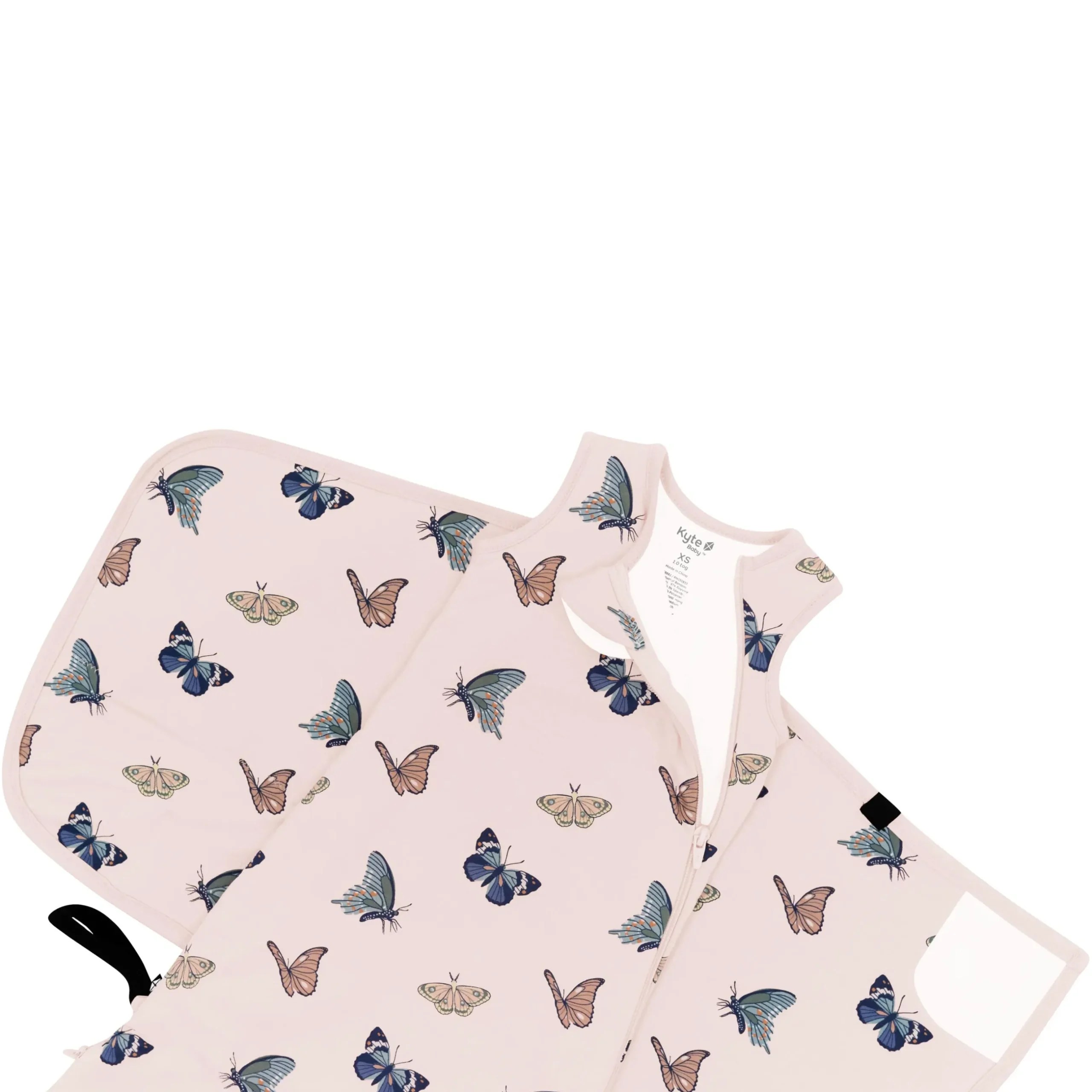 Outlet Kyte Baby Sleep Bag Swaddler in 1.0 Blush Butterfly