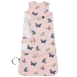 Clearance Kyte Baby Sleep Bag Swaddler in Blush Butterfly 0.5