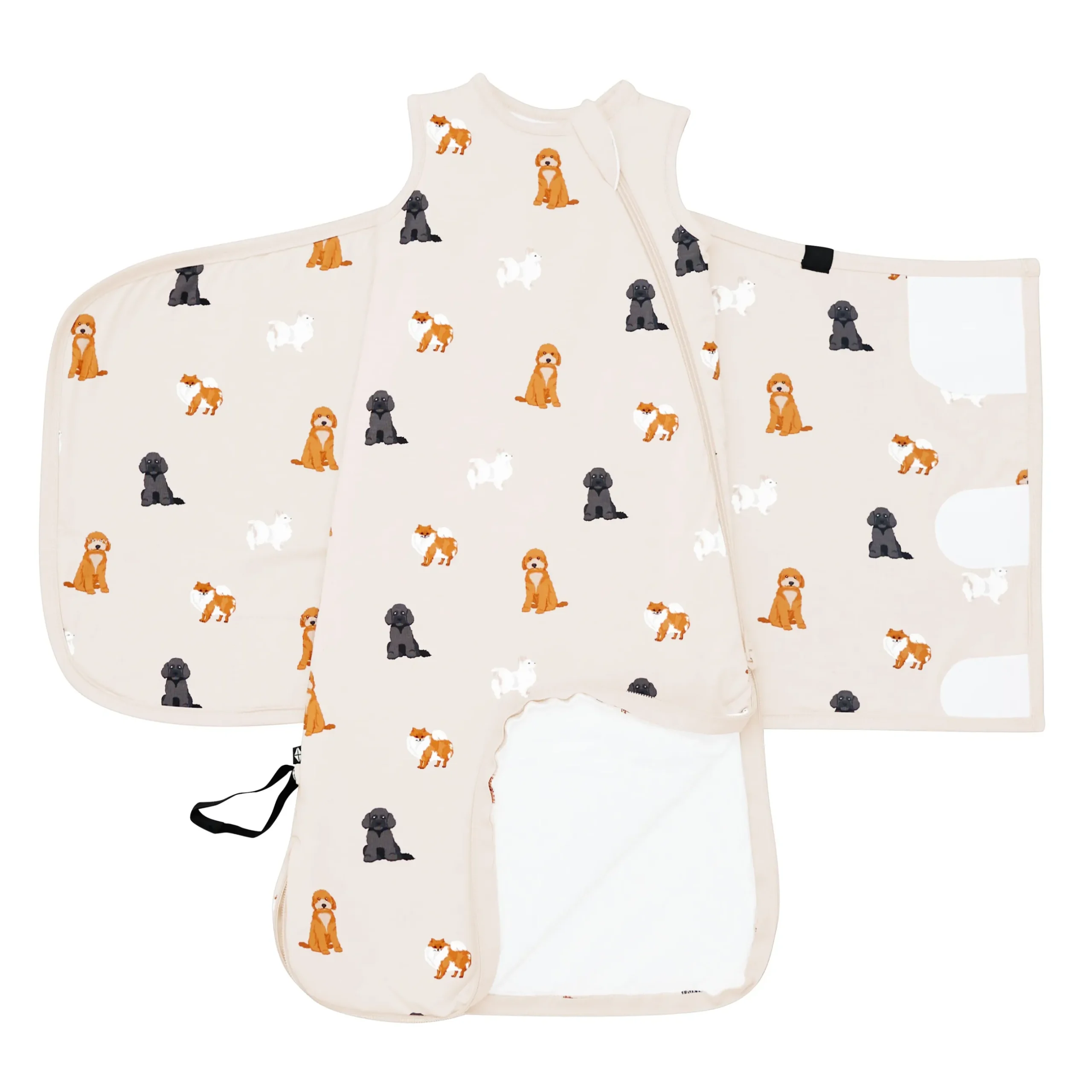 Sale Kyte Baby Sleep Bag Swaddler in 1.0 Fluffy Dog