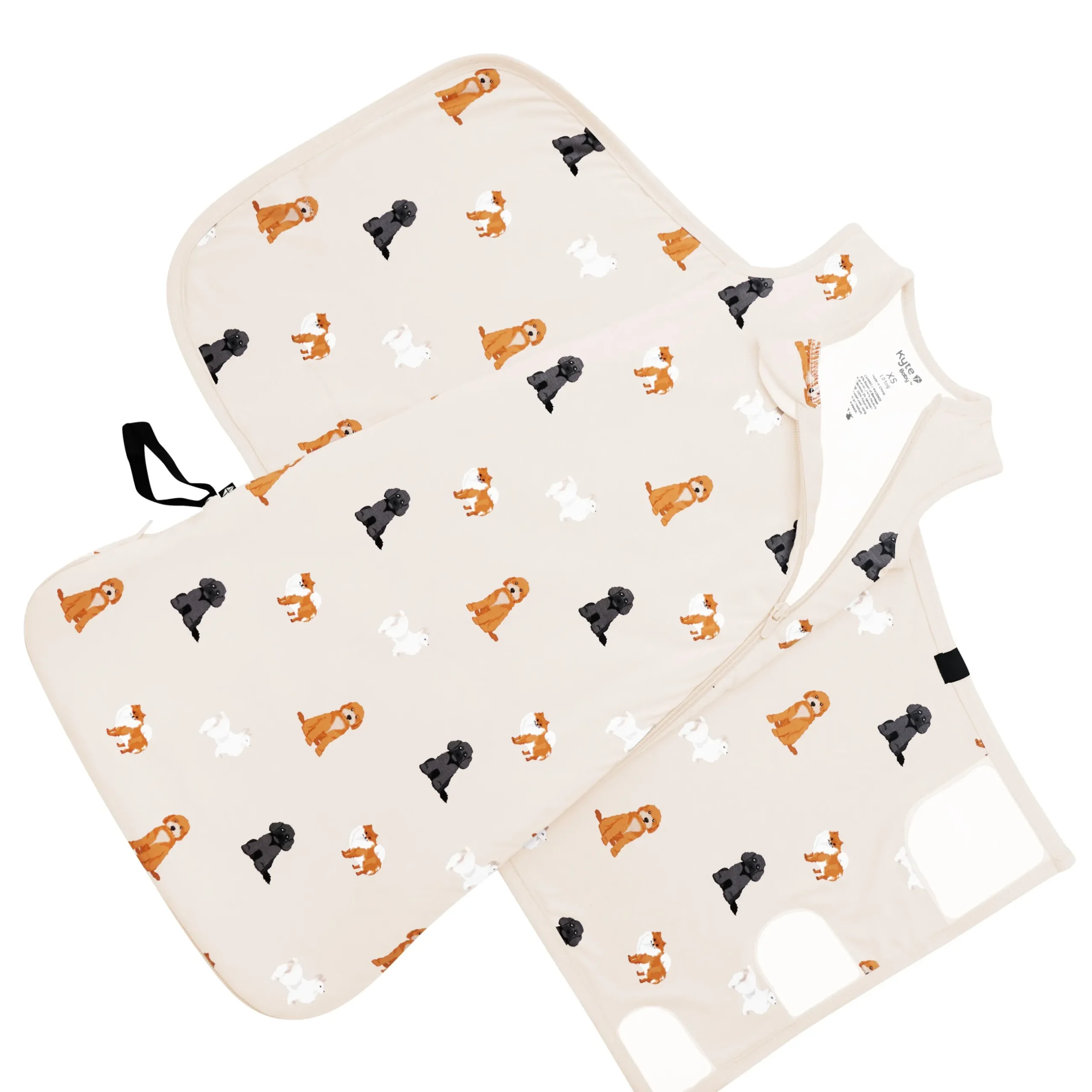 Sale Kyte Baby Sleep Bag Swaddler in 1.0 Fluffy Dog