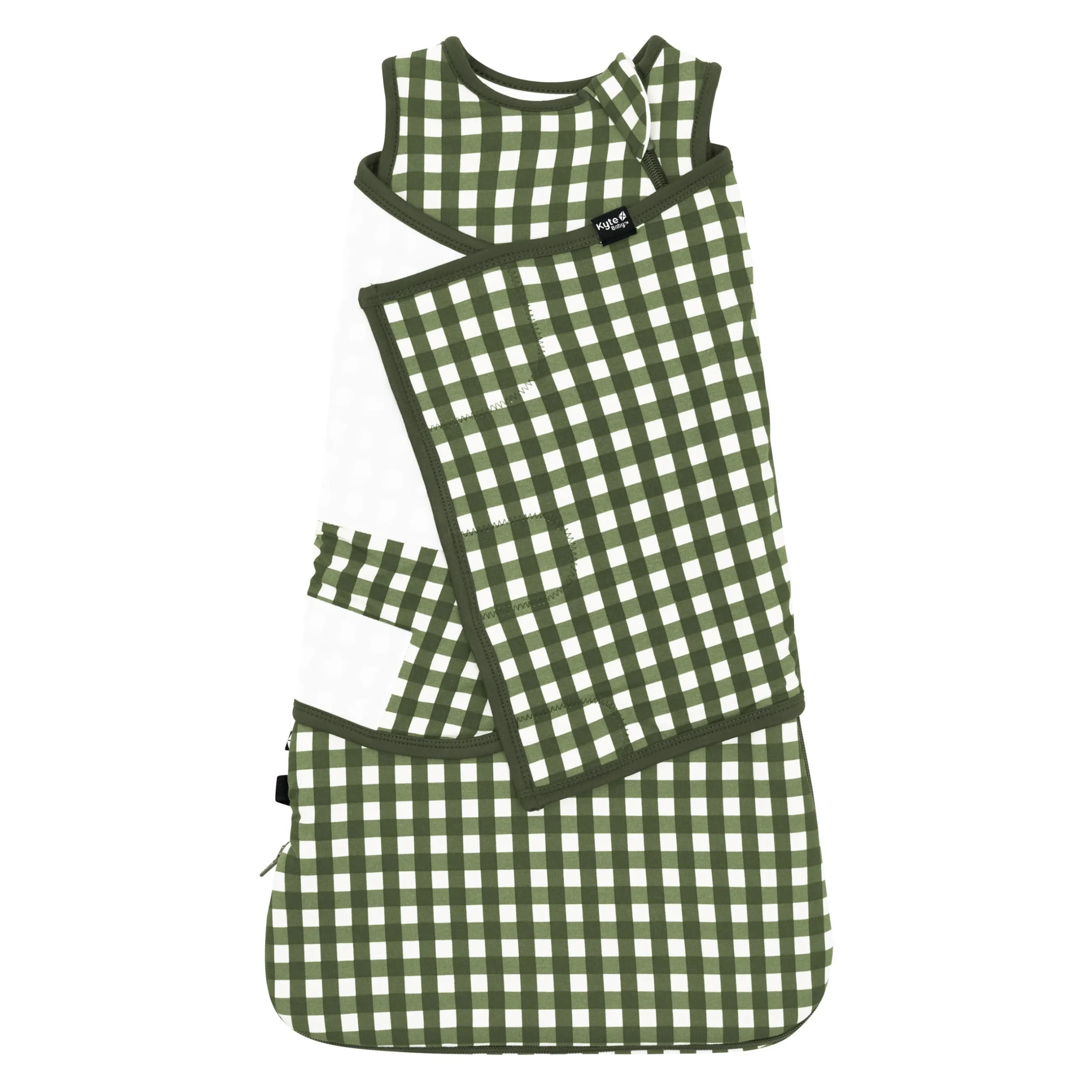 Online Kyte Baby Sleep Bag Swaddler in 1.0 Gingham Fir