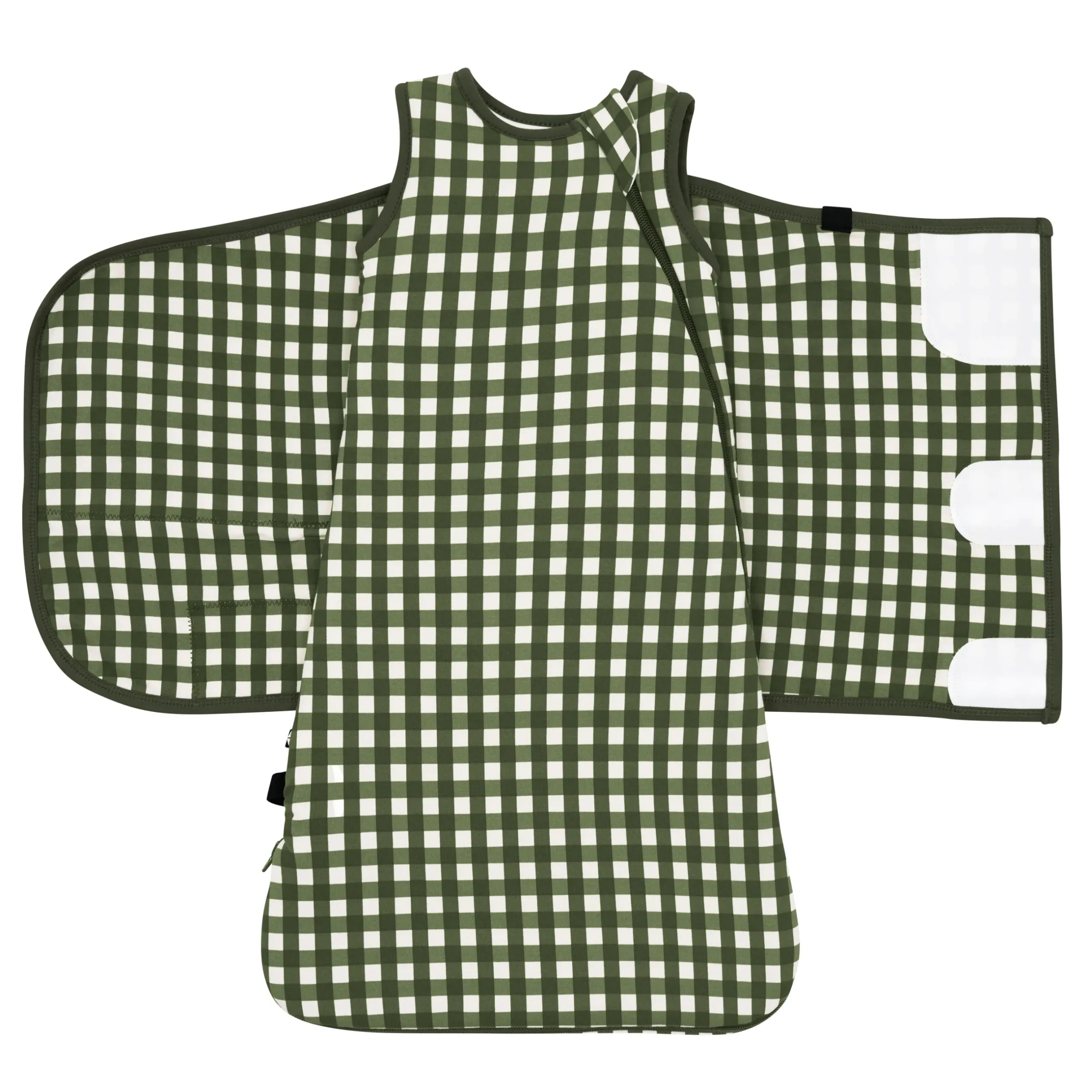 Online Kyte Baby Sleep Bag Swaddler in 1.0 Gingham Fir