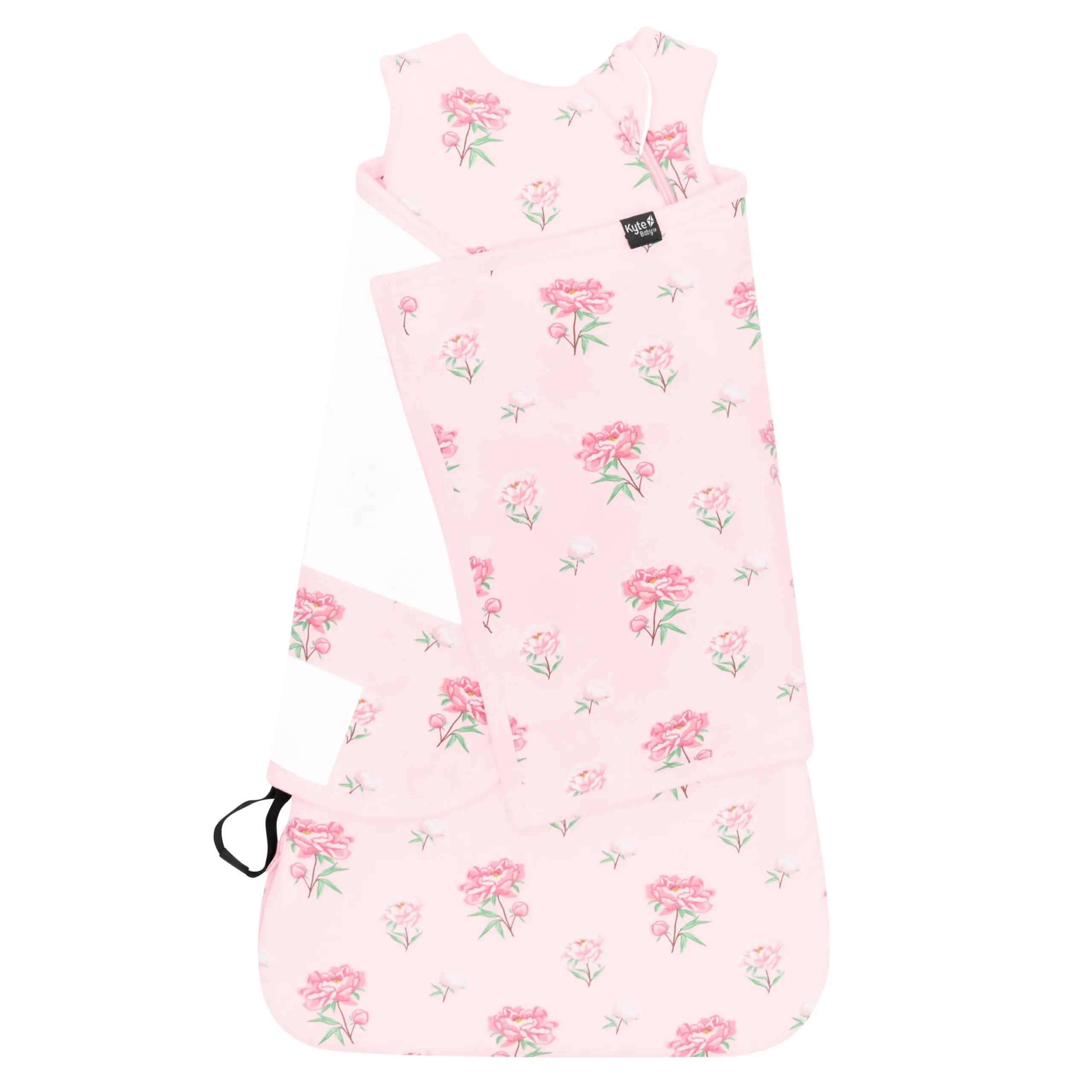 New Kyte Baby Sleep Bag Swaddler in Sakura Peony 1.0