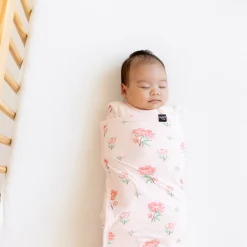 New Kyte Baby Sleep Bag Swaddler in Sakura Peony 1.0