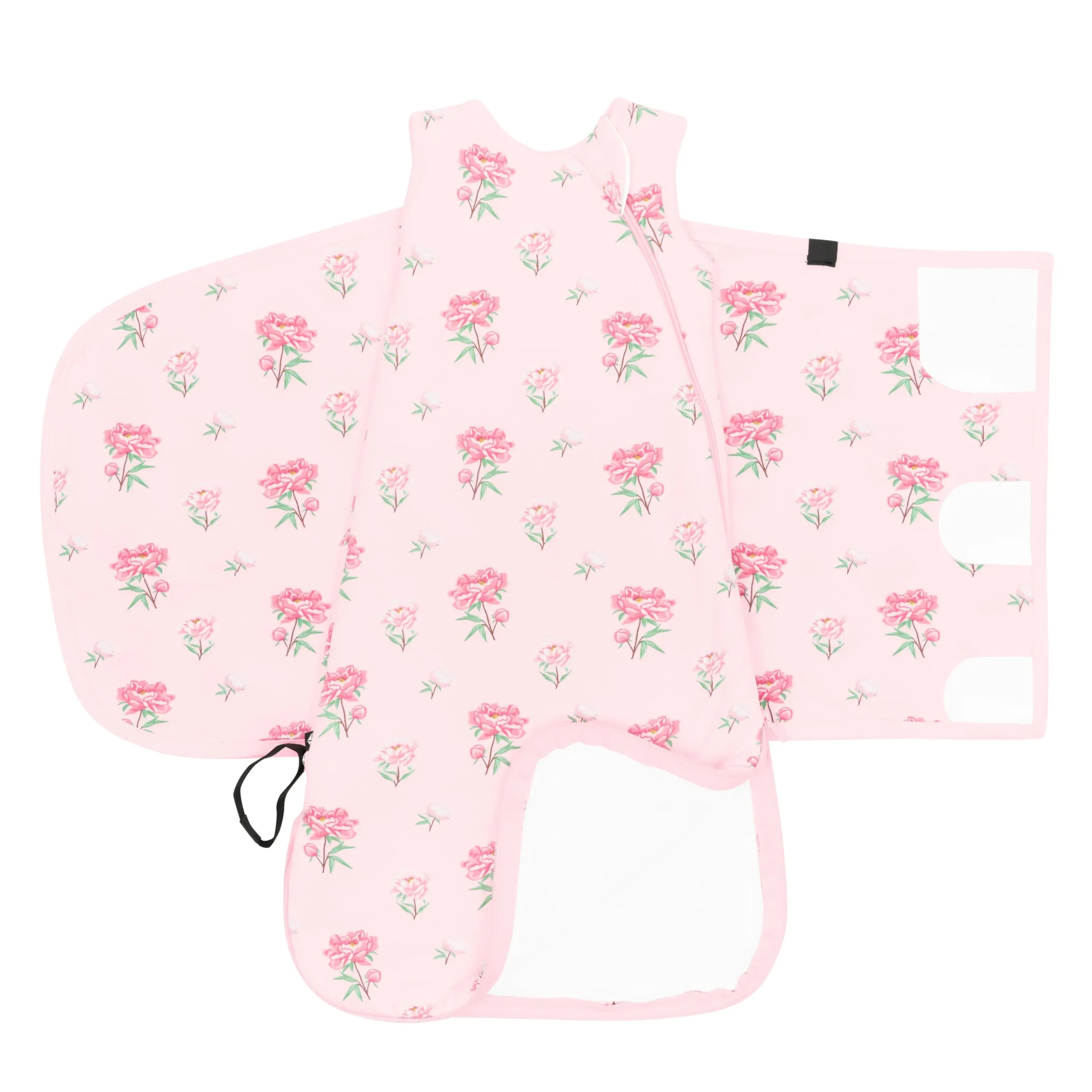New Kyte Baby Sleep Bag Swaddler in Sakura Peony 1.0